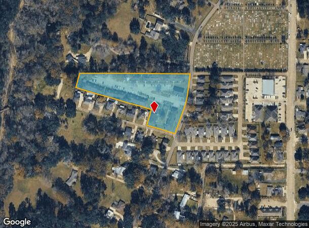 1293 N River Rd, Denham Springs, LA Parcel Map
