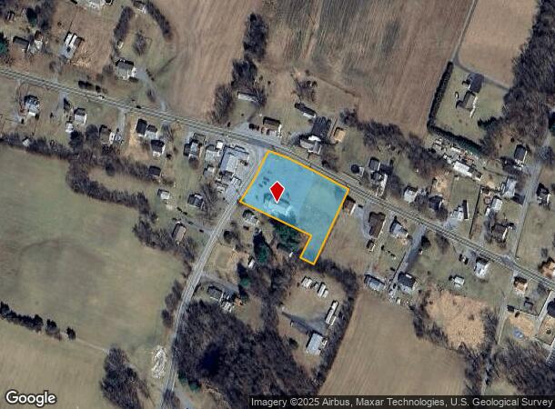 14706 Bottom Rd, Williamsport, MD Parcel Map