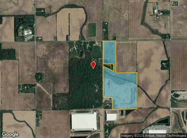  3325 S 450 E, Whitestown, IN Parcel Map