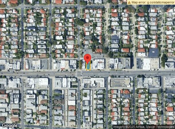  8271 Beverly Blvd, Los Angeles, CA Parcel Map