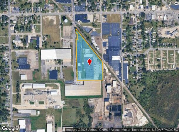 751 S Center St, Adrian, MI Parcel Map