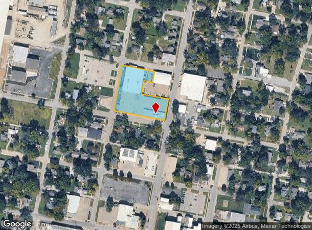  102 E Kaskaskia St, Paola, KS Parcel Map