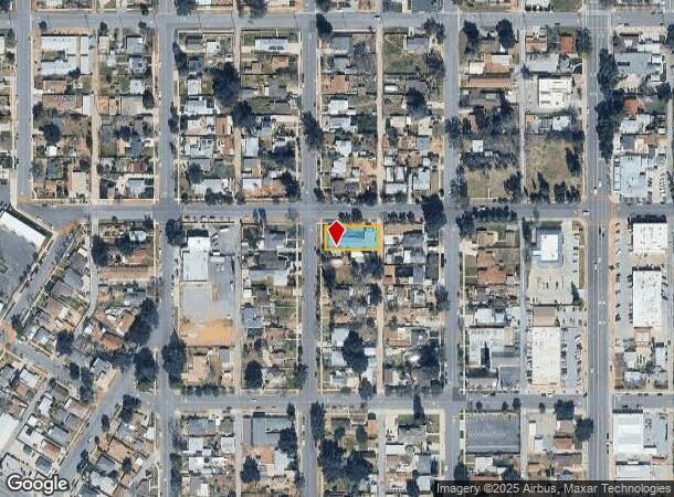 247 E 8Th St, Beaumont, CA Parcel Map