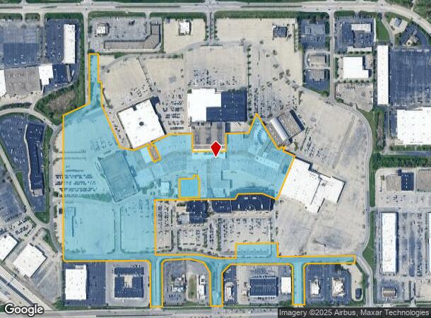 6020 E 82Nd St, Indianapolis, IN Parcel Map