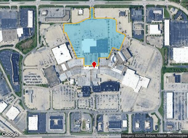  6020 E 82Nd St, Indianapolis, IN Parcel Map