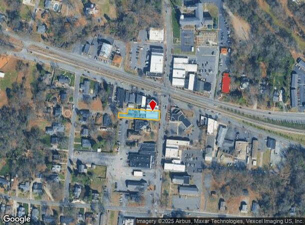106 S Main St, Mount Holly, NC Parcel Map