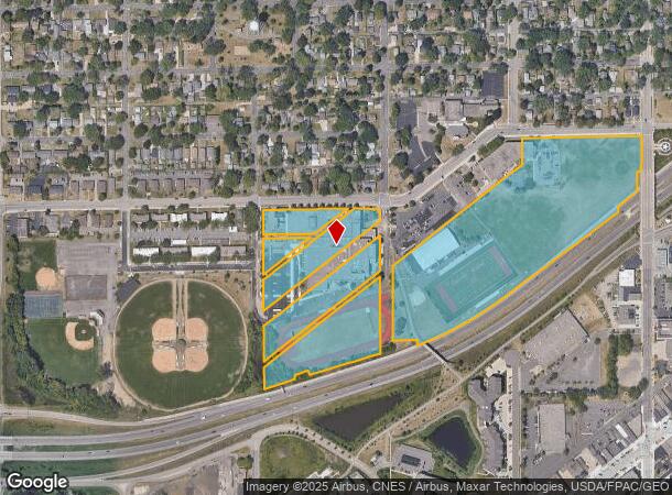 2416 11Th Ave E, Saint Paul, MN Parcel Map