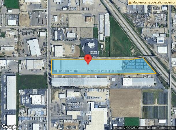  2843 S East Ave, Fresno, CA Parcel Map