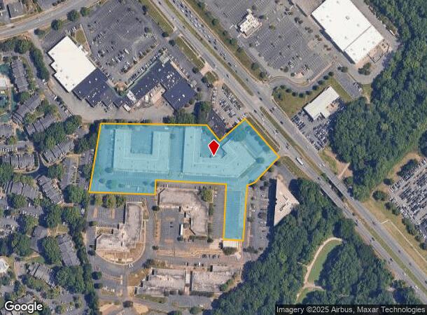  7500 E Independence Blvd, Charlotte, NC Parcel Map