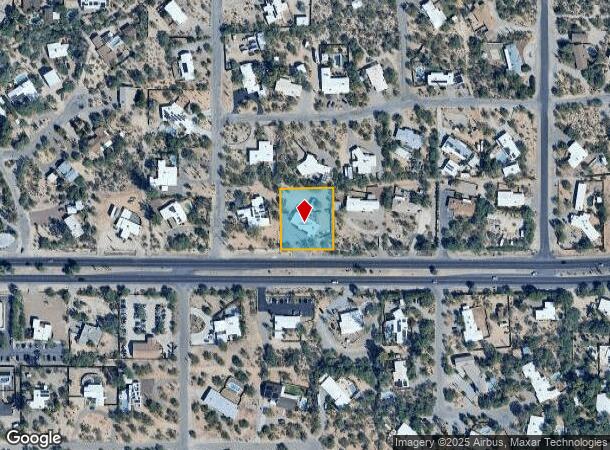  1102 W Ina Rd, Tucson, AZ Parcel Map