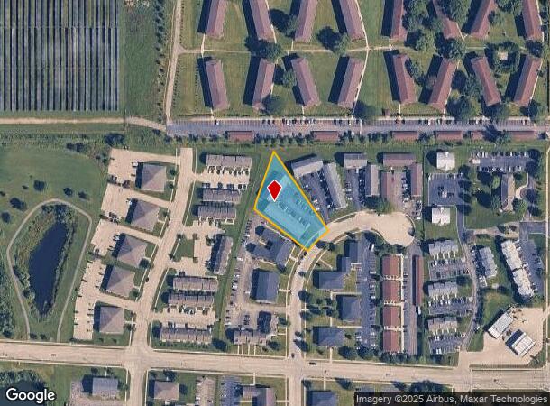 1055 Spiros Ct, Dekalb, IL Parcel Map