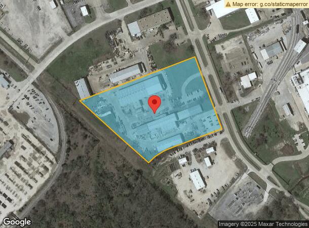  831 Industrial Blvd, Bryan, TX Parcel Map