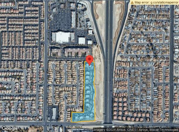  7100 W Alexander Rd, Las Vegas, NV Parcel Map