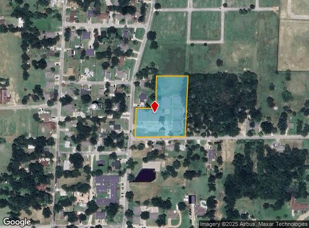  301 N Prairie St, Pilot Point, TX Parcel Map