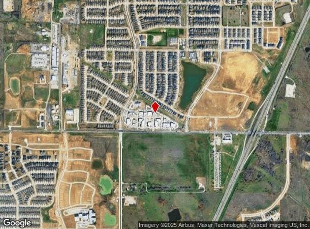 1490 Commons Cir, Argyle, TX Parcel Map