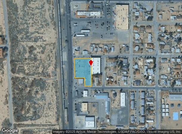 517 Main St, Anthony, TX Parcel Map