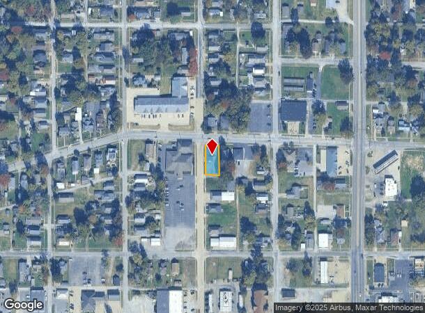  410 W Saint Louis St, West Frankfort, IL Parcel Map