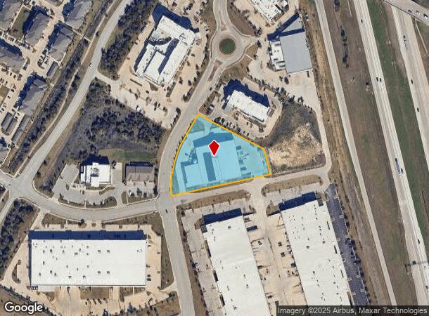 16001 Impact Way, Pflugerville, TX Parcel Map