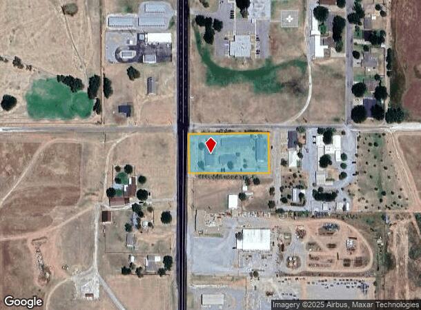  1100 S Main St, Shamrock, TX Parcel Map