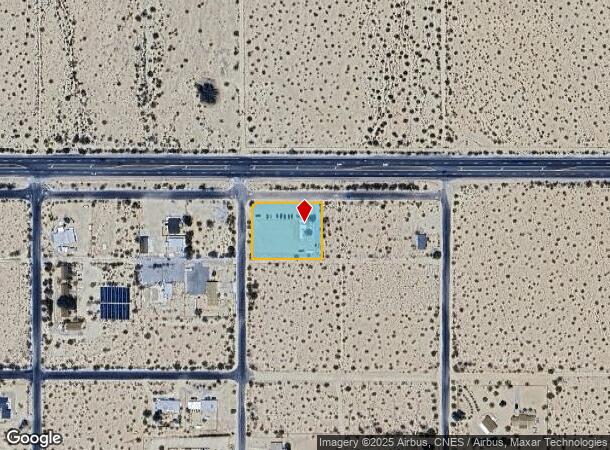 66031 29 Palms Hwy, Joshua Tree, CA Parcel Map