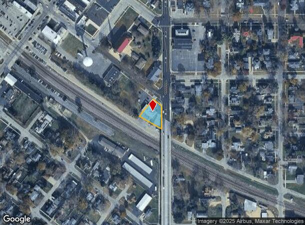 215 E Front St, Harvard, IL Parcel Map