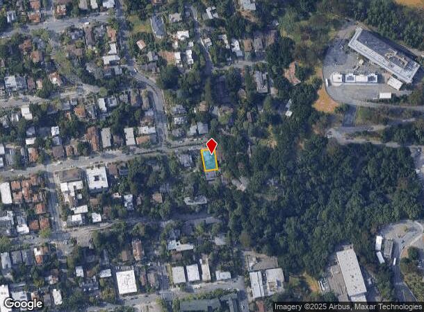  2704 Virginia St, Berkeley, CA Parcel Map