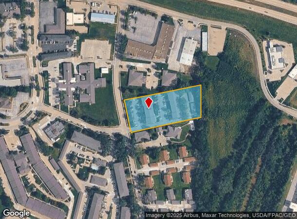 1427 Grandview Ave, Papillion, NE Parcel Map