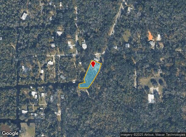  10465 W Yulee Dr, Homosassa, FL Parcel Map