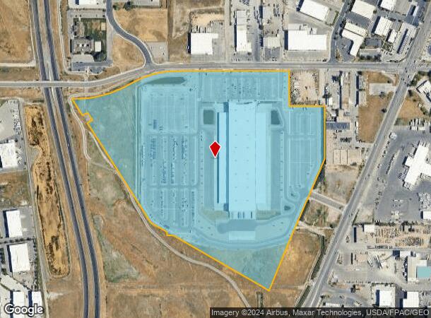  989 W Center St, North Salt Lake, UT Parcel Map