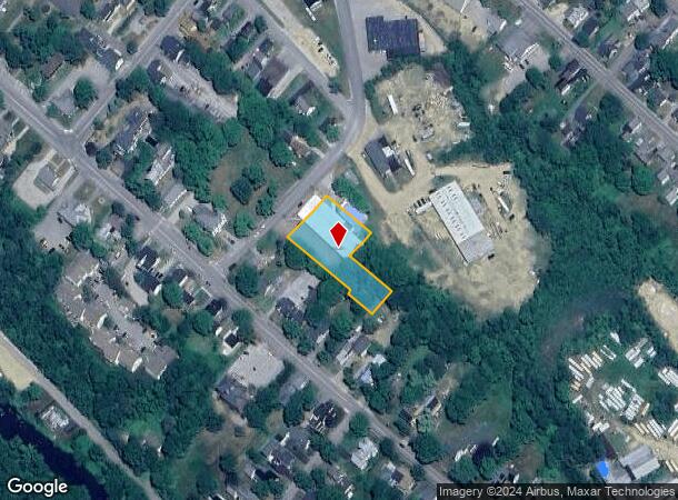  32 Broadway St, Pittsfield, NH Parcel Map