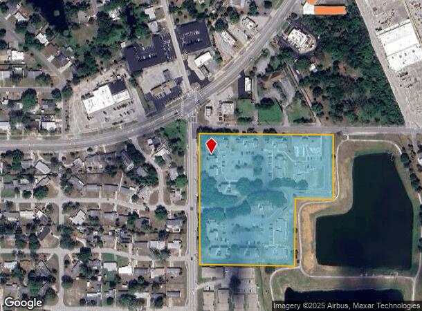  1080 N Fiske Blvd, Cocoa, FL Parcel Map