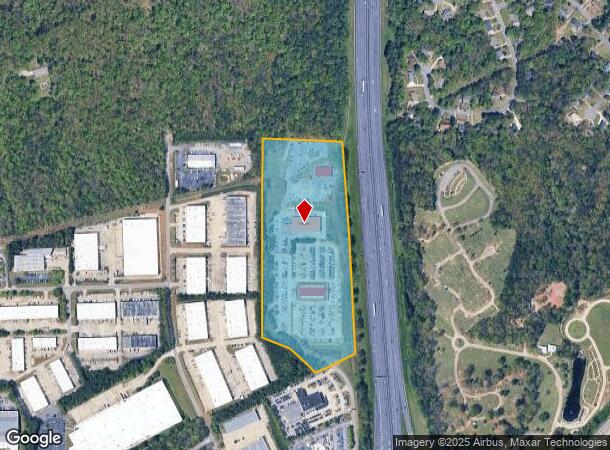 80 Drivers Way, Pelham, AL Parcel Map