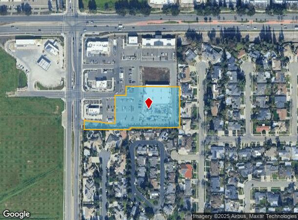  6710 N Brawley Ave, Fresno, CA Parcel Map