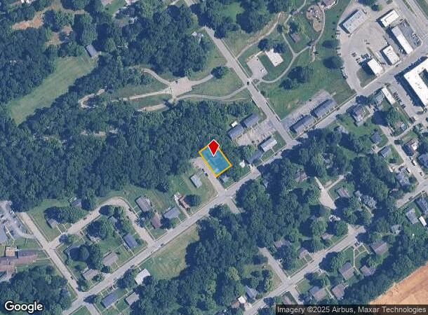  302 Wood St, Charlestown, IN Parcel Map
