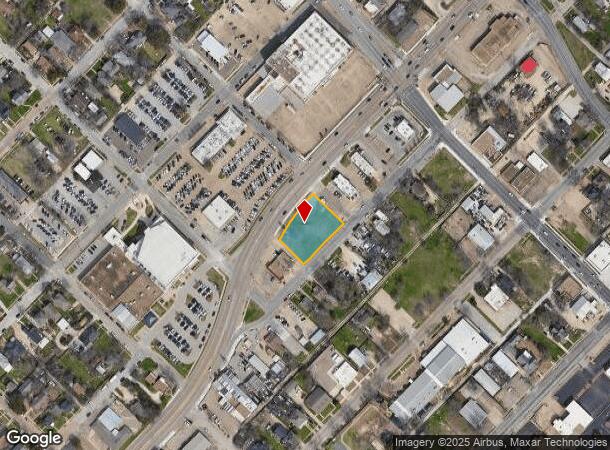  1909 Barnard Ave, Waco, TX Parcel Map
