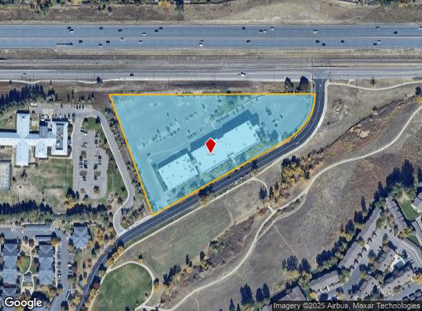  555 Zang St, Lakewood, CO Parcel Map