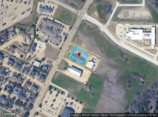  1324 Brown St, Waxahachie, TX Parcel Map