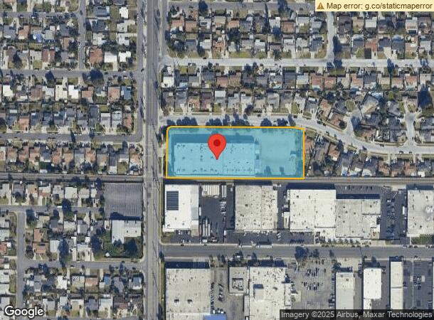  708 N Vincent Ave, Covina, CA Parcel Map