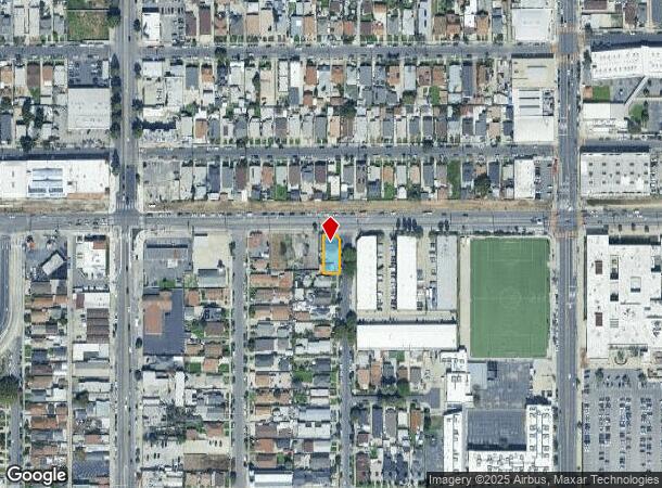  200 W Slauson Ave, Los Angeles, CA Parcel Map