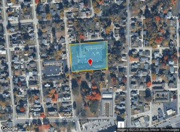  250 N East St, Plainfield, IN Parcel Map