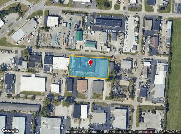 3051 Lamb Ave, Columbus, OH Parcel Map