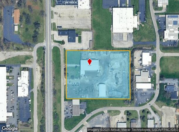 301 S Byrne Rd, Toledo, OH Parcel Map