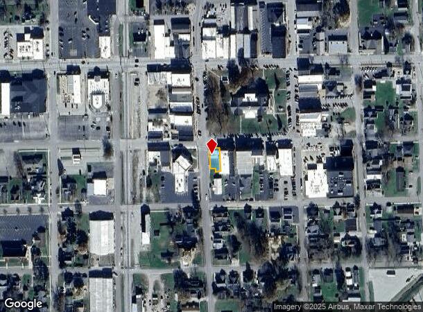  3 E Wardell St, Scottsburg, IN Parcel Map