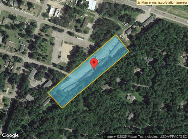  1420 3Rd Ave, Woodruff, WI Parcel Map