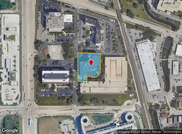  10275 W Higgins Rd, Rosemont, IL Parcel Map