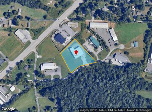 4 Brandy Branch Rd, Mills River, NC Parcel Map