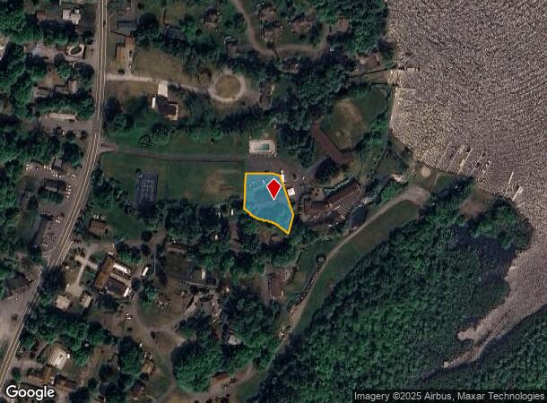  4608 Lake Shore Dr, Diamond Point, NY Parcel Map