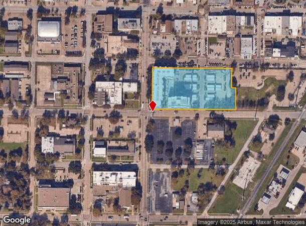  705 W Avenue B, Garland, TX Parcel Map