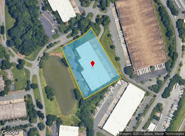  6600 Northpark Blvd, Charlotte, NC Parcel Map