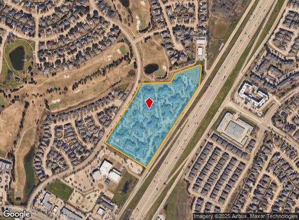  4230 Fairway Dr, Carrollton, TX Parcel Map